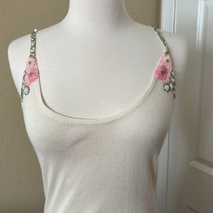 Sequined & elevated sexy Low back top